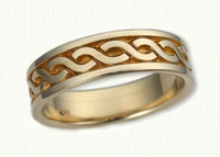 Strand Knot Wedding Band