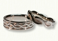 Strand Knot Wedding Band