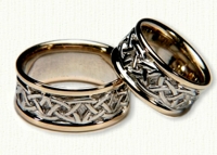 Celtic Knot Work  Wedding Bands