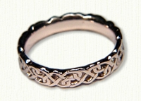 Sculpted Continuous Heart Bands