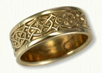 crynoch Knot wedding rings