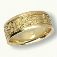 Celtic Desboro Knot Wolf Bands