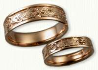 Dragon Wedding Rings