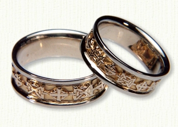 wedding ring sacred heart celtic religious