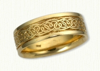 Interlocking Hearts Knot Band