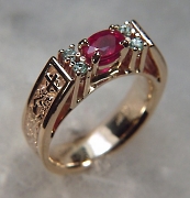 ruby jewelry, ruby rings, ruby engagement rings