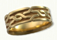 Celtic Sculpted Lucknow Knot Bands