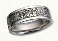 Mohan Knot celtic wedding rings