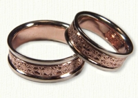 Mohan Claddagh Wedding Rings