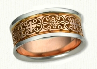 Mohan with cross wedding bands