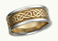 Murphy Knot wedding bands - NO spaces