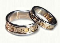 Murphy Knot  Wedding Bands