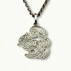 Celtic Squirrel pendent