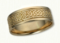 Pretzel Knot Wedding Band